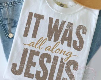 Trendy Vintage Jesus PNG, Retro Christian Shirt Png, Distressed Faith Shirt Design, Religious Sublimation, Trending Bible Verse Everyday Png