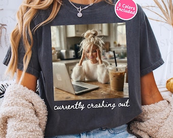Funny Doll Face Meme PNG, Crashing Out Png, Barbie Shirt Design, Popular Humor Png, Sassy Sarcastic Humor Trending Sublimation Digital File