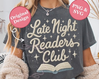 Faux Yarn Book Lover SVG PNG Shirt Design, Book Sublimation, Cute Bookish Quote SVG, Knit Reading Png, Booktrovert Png, Bookworm Graphic