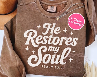 Psalm 23 Christian Bible Verse PNG SVG, Retro Jesus Shirt Design, Trendy Scripture Sublimation, Faith Quote Svg Distressed Vintage Shirt Png