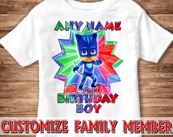 Download Pj Mask Birthday Svg Etsy