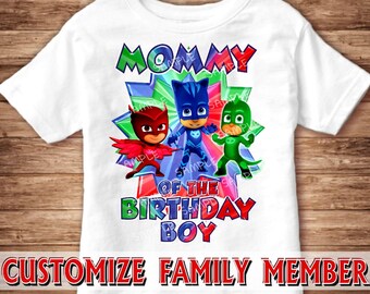 Download Pj Mask Birthday Svg Etsy