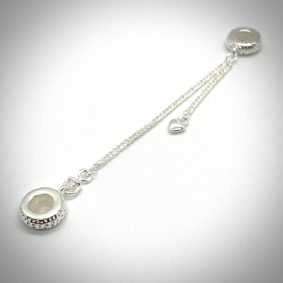 Bracelet 100% 925 Sterling Silver Heart 