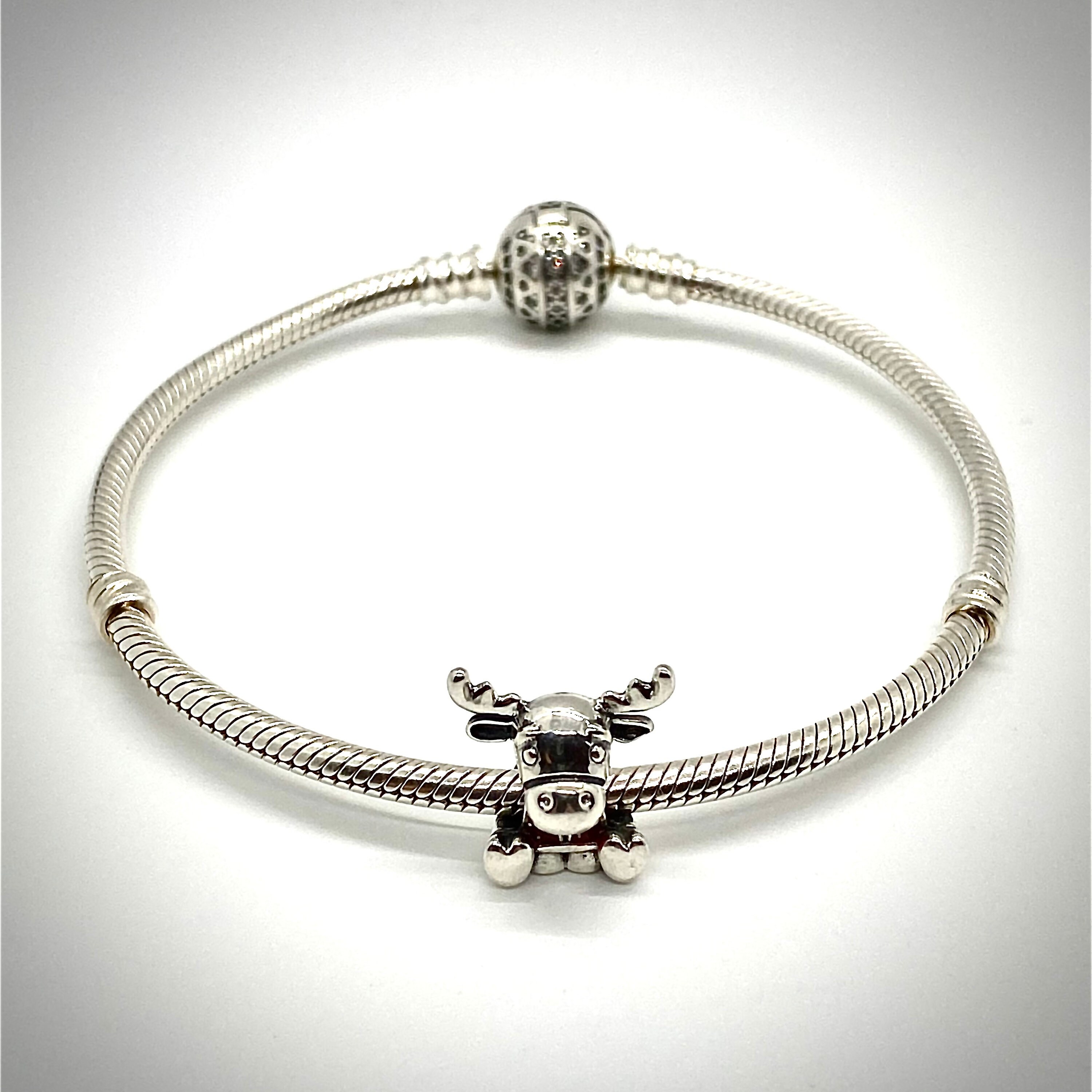 Pandora Style Charm For Bracelet 100 925 Sterling Silver Etsy