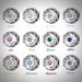 Zodiac Signs Charms, 100% 925 Sterling Silver, Cubic Zirconia, Zodiac Signs & Birthstone Charms For Bracelet, Astrology Charms 