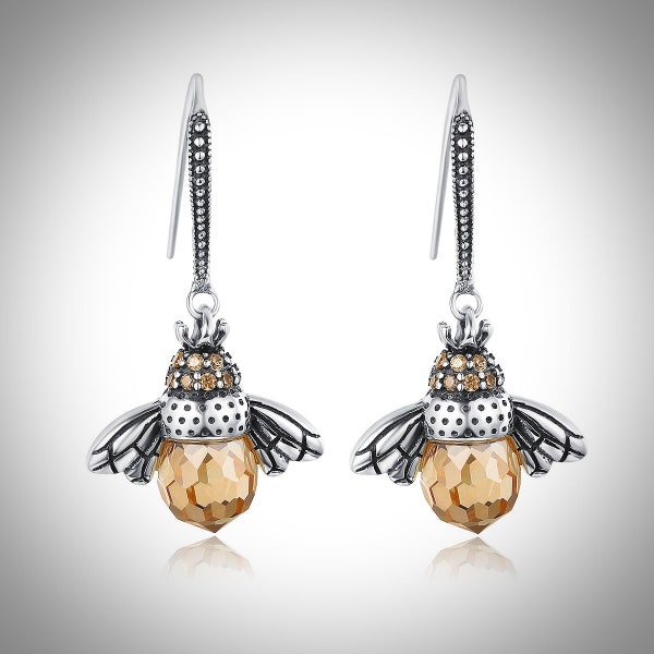 Bee Earrings Etsy