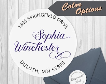 Christmas Address Labels - Etsy