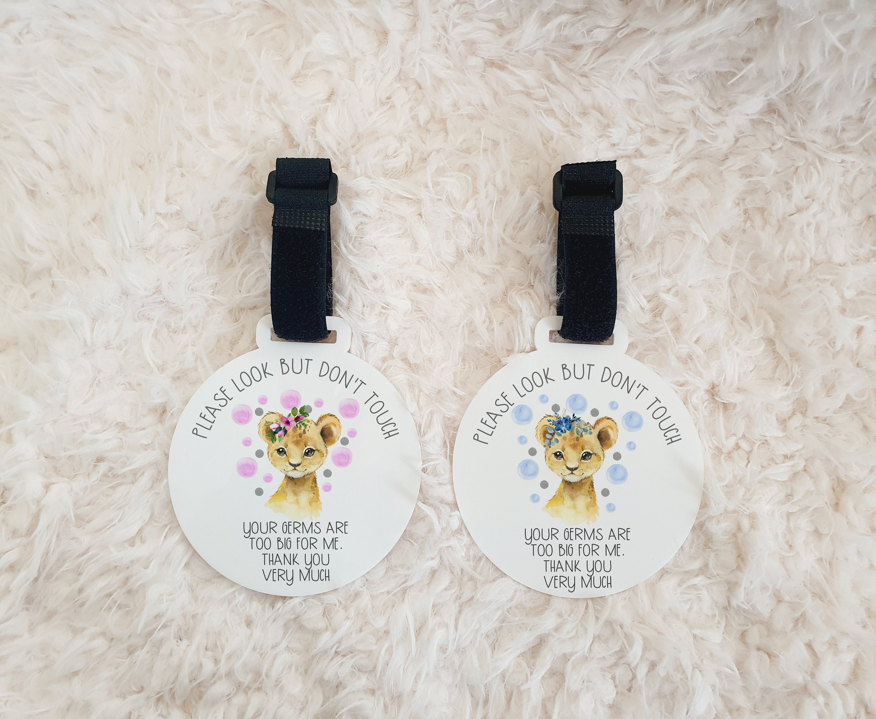 Personalised Baby/Child on Board Car Sign 2 Colour Variations Etsy