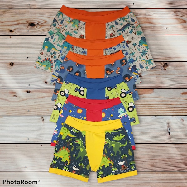 Boxer Short, briefs, birthday gift, foxes' , dinosaurs, pants, unisex boxer, Scrundies, girls boxer pants,