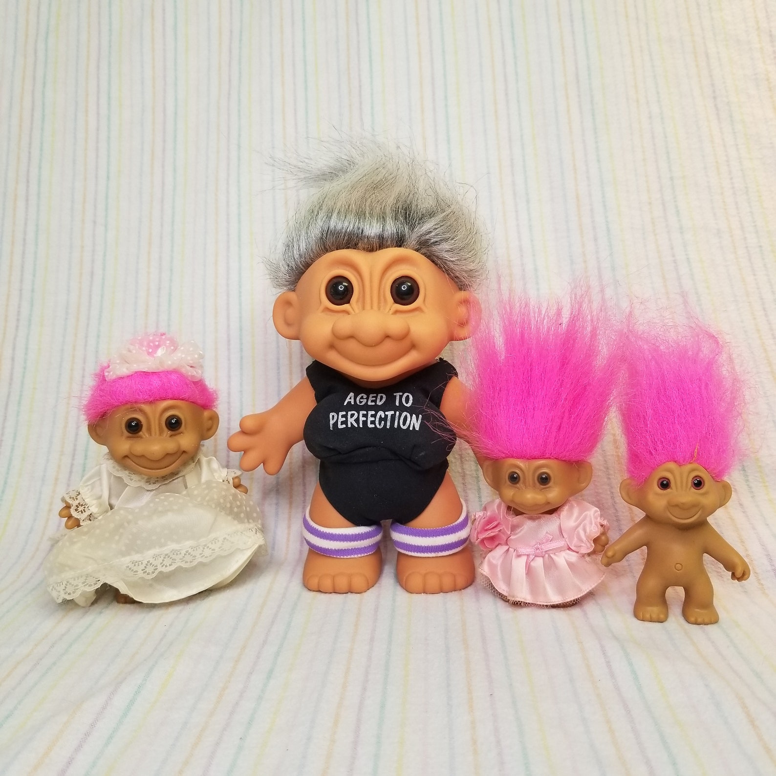 1990s Russ Troll Dolls Big Aged to Perfection - Etsy.de