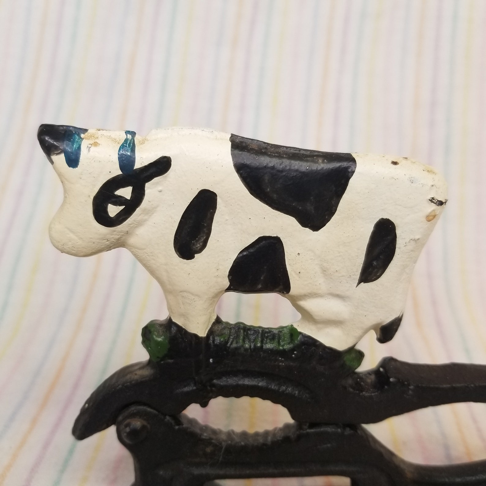 Cast Iron Cow Nutcracker Vintage Farmhouse Cottage Shabby Chic Décor ...