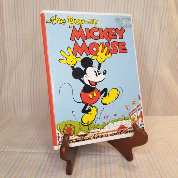 希少 MICKEY'S POP-UP BOOK OF Vintage 1990s