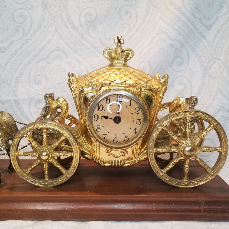 For Repair or Restoration Vintage 1940s United Clock Corp. Coronation