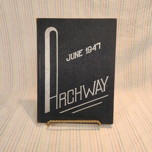 Vintage Richmond Hill High School June 1947 &quot;The Archway&quot; Yearbook New York Hardcover
