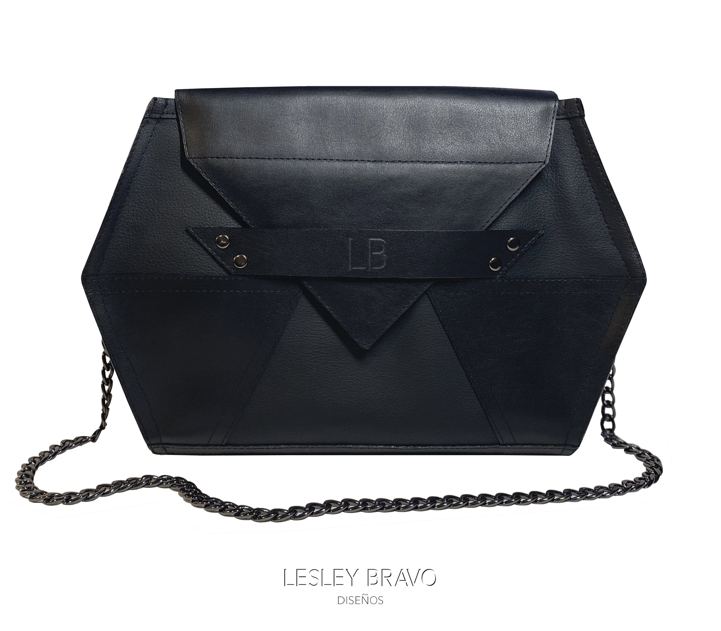matte black purse
