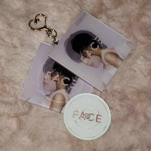 Bts Jimin Face CD Album Bts Acrylic Keychain Bts CD Charm Fanmade
