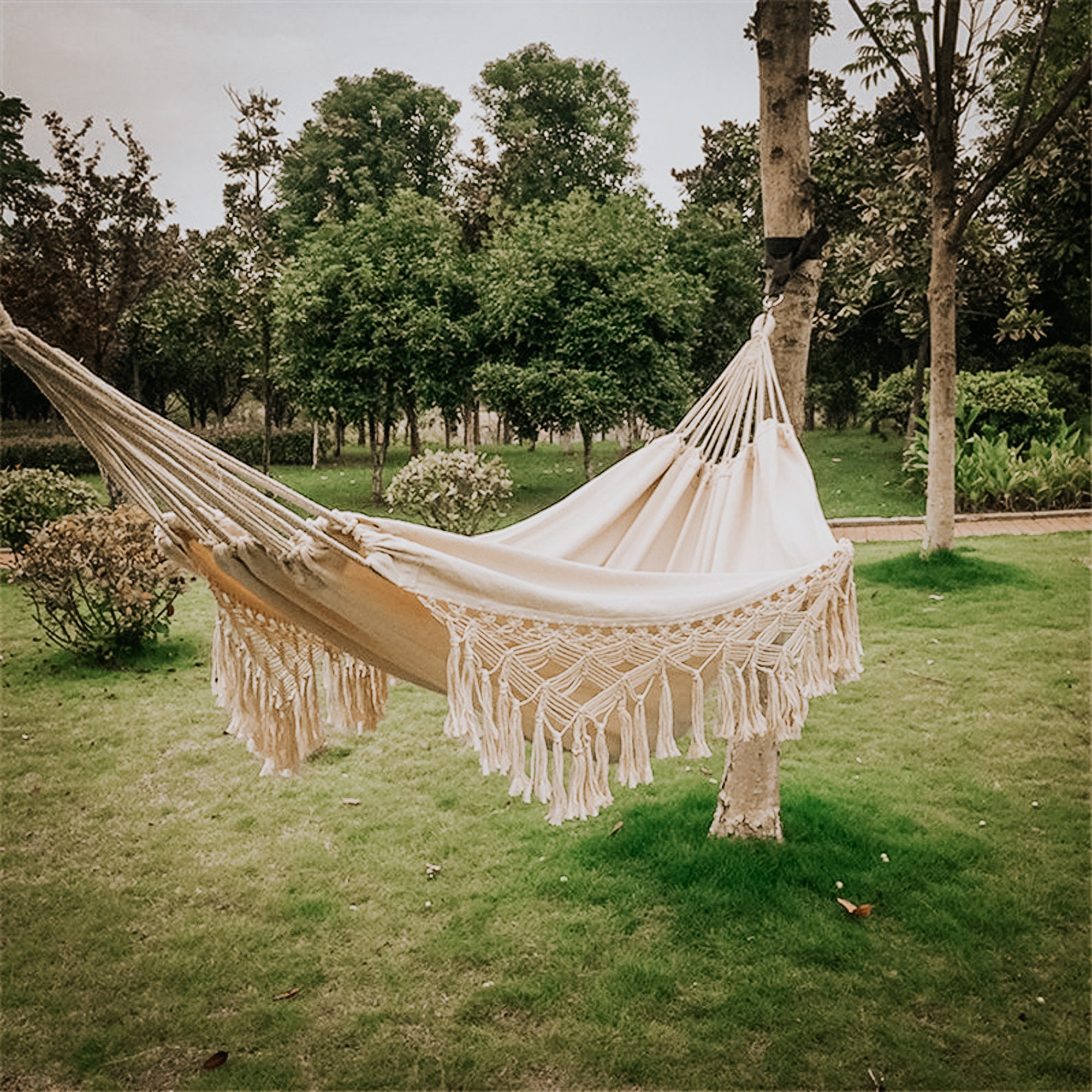 macrame hammock