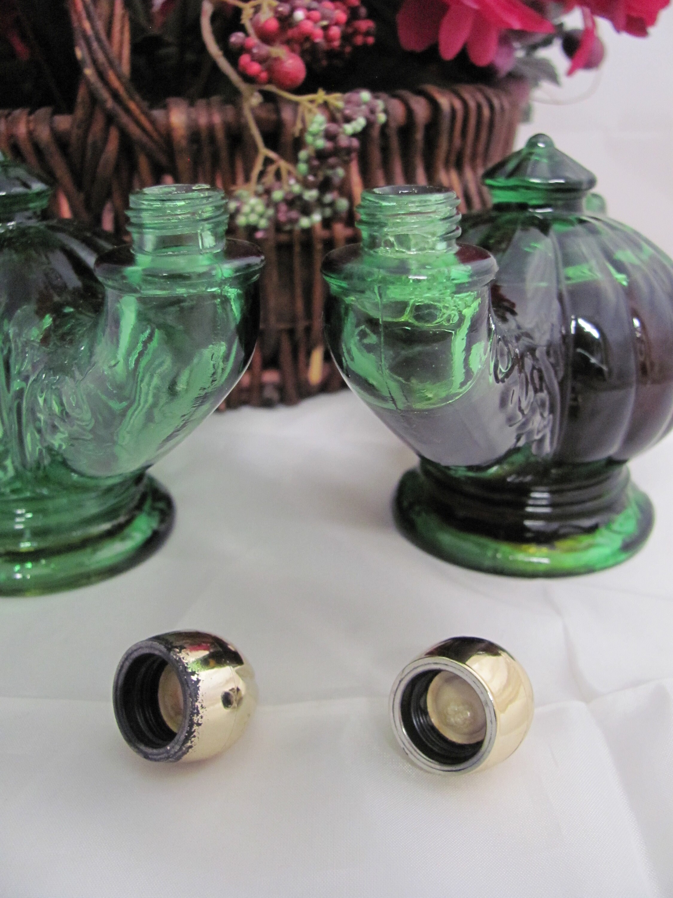 Avon, Aladdin's Lamp Bath Oil Bottle, Decanter, Made 1971-1973