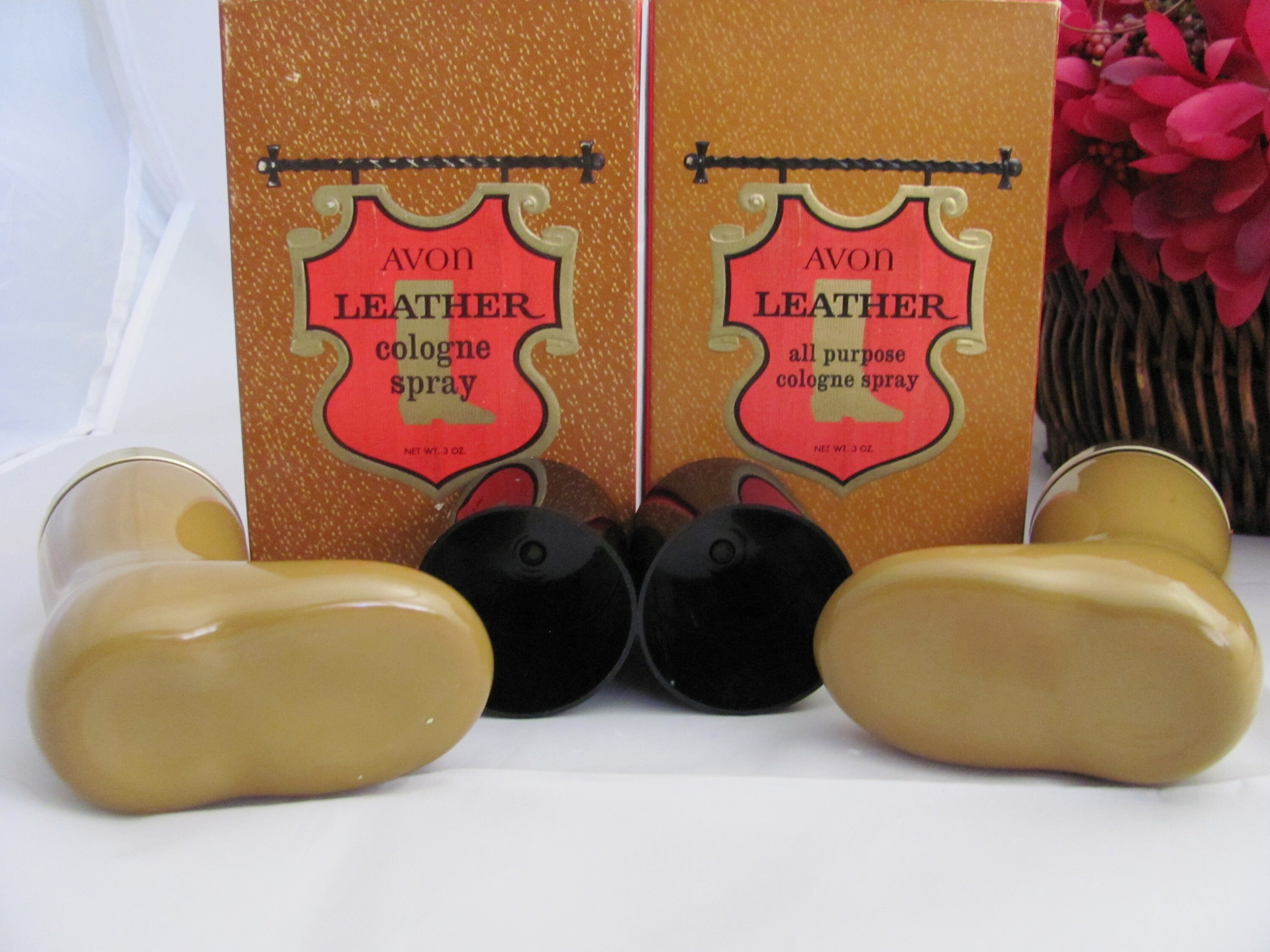 Avon, Boot, Spray Cologne, Full Leather & All Purpose Cologne, Bottle