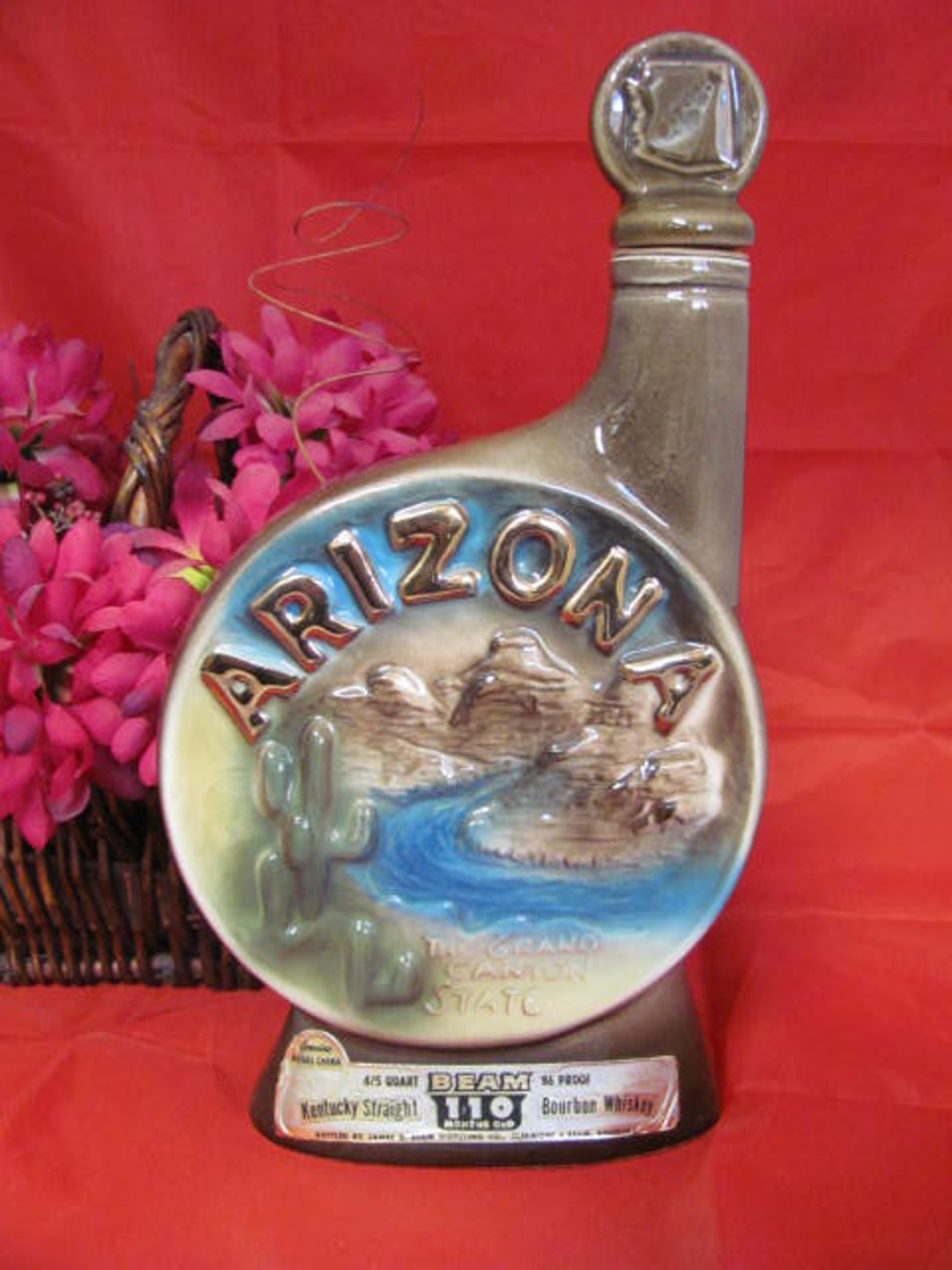 Jim Beam, Arizona, 3 Available, the Grand Canyon State, Empty, Bottle