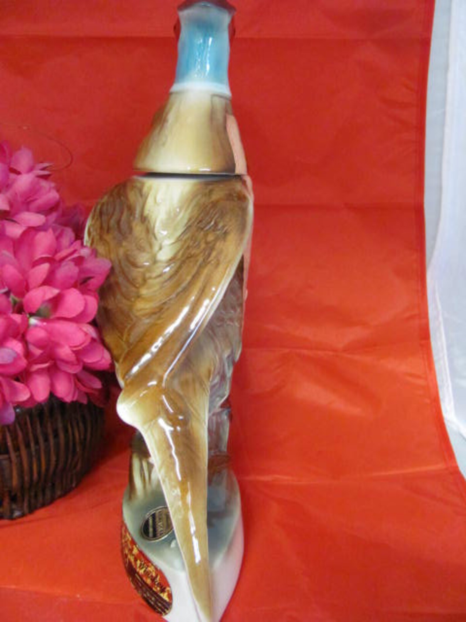 Jim Beam Bird Pheasant Bottle Bourbon Whiskey Decanter Etsy
