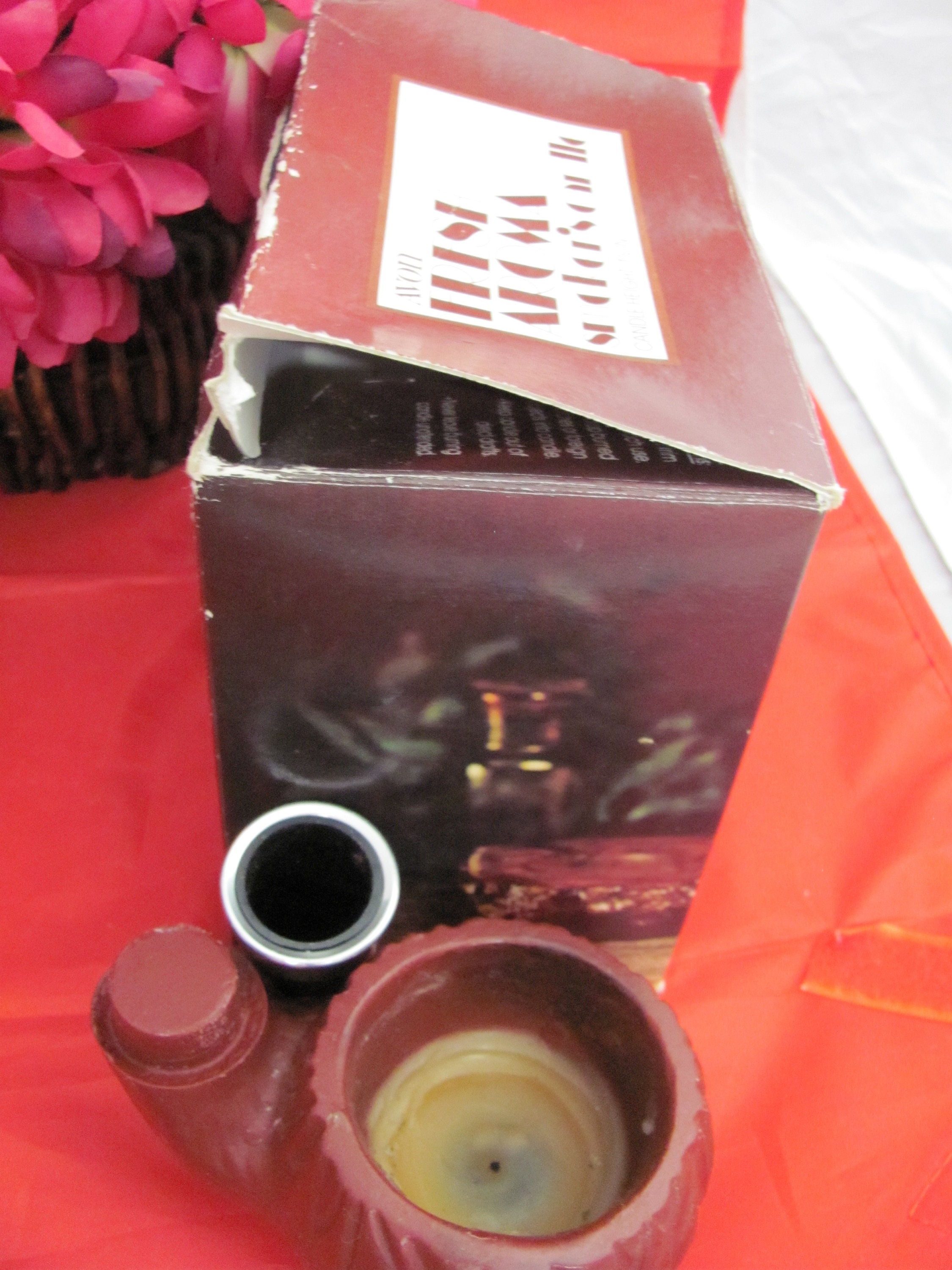 Avon, Fresh Aroma, Smoker's Candle, Wax Tobacco Pipe, 19781979