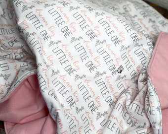 Dream Big Little One Blanket Etsy