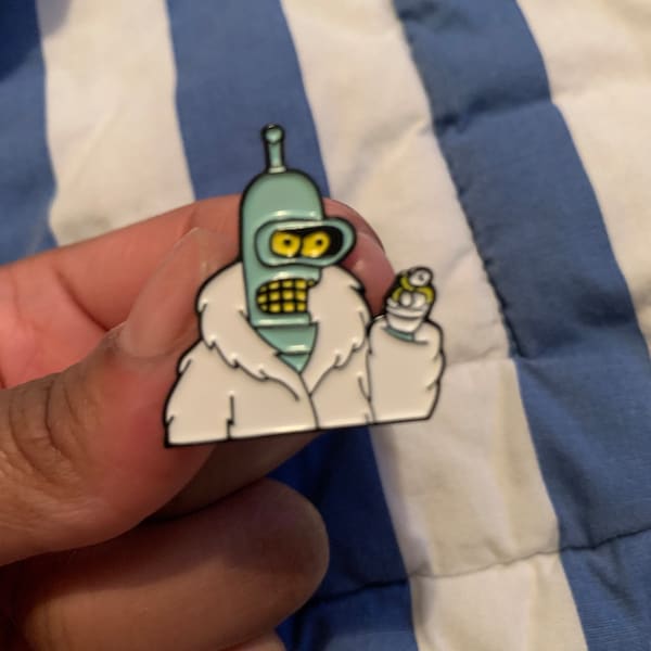 Pimp Bender (Futurama) Pin