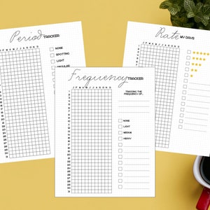 Yearly Trackers Bundle Printable A5 Journal Pages Value Pack - Etsy