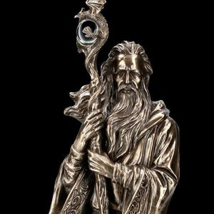 seven deadly sins merlin statue