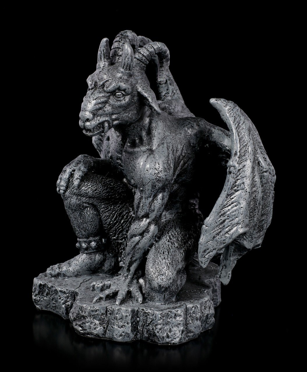 The Winged Guardian gargoyle gothic statue Large Gargoyle Etsy