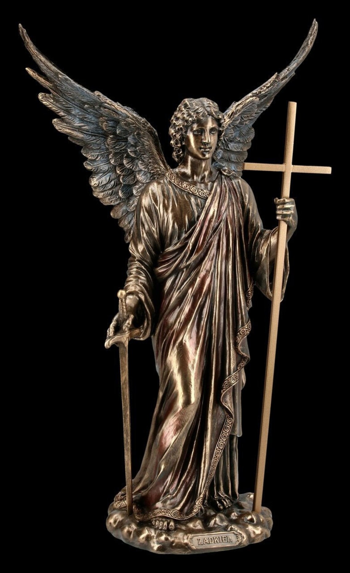 Zadkiel Arcángel de la Misericordia estatua del ángel | Etsy