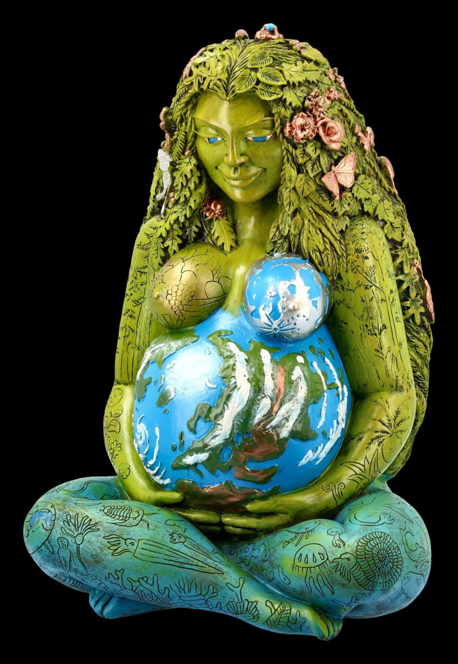 Giftware Millennial Gaia Earth Mother Gaia Gaia Statue Gaia Etsy