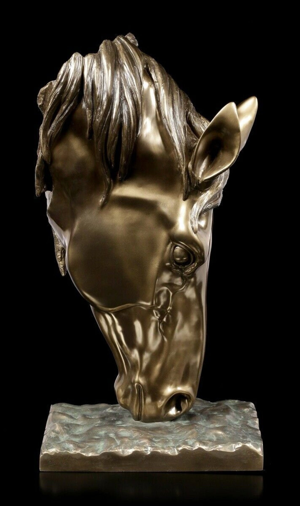 Large Horse Head Bust Equus horse head horse sculpture Etsy