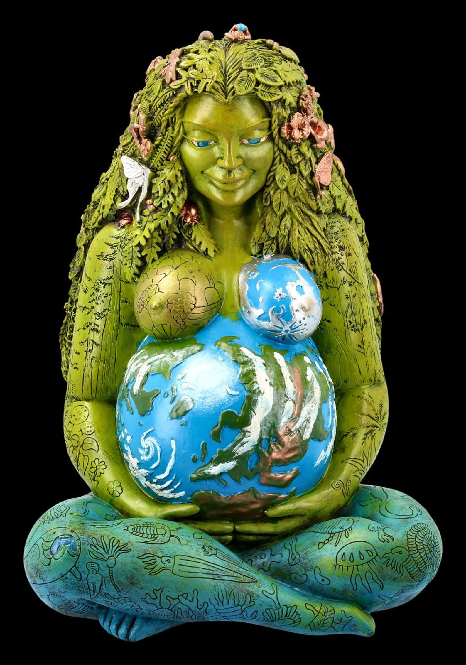 Giftware Millennial Gaia Earth Mother Gaia Gaia Statue Gaia Etsy