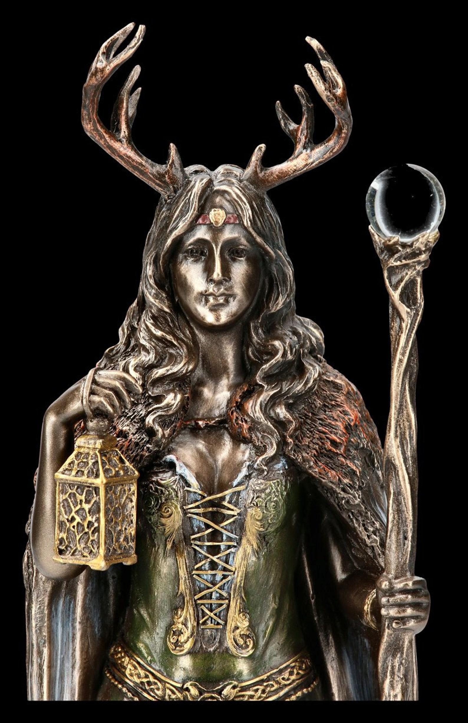 Elen of The Ways bronze statue goddess statue goddess Etsy