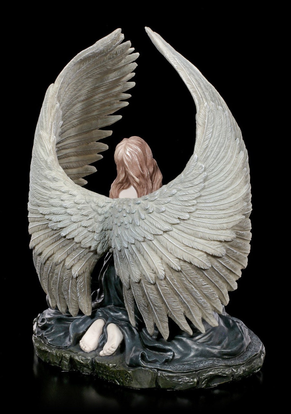 Fallen Angel Statue by Anne Stokes Occult Statue Altar Etsy