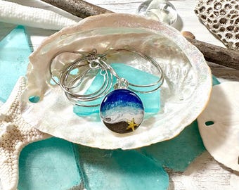 Beach/Ocean Themed Cremation Necklace