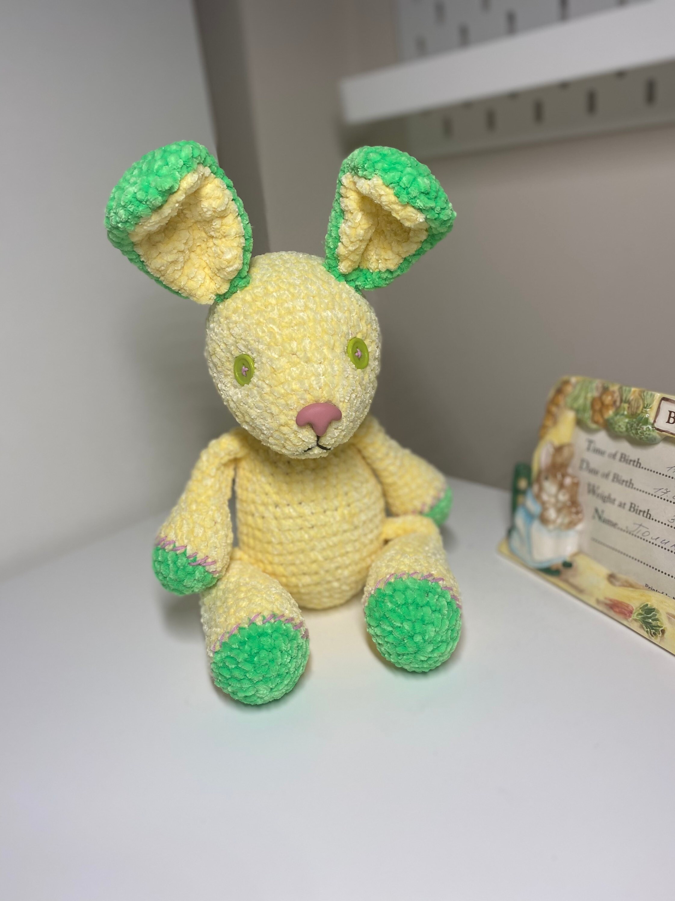 Crochet bunny toy toysKnitting Etsy