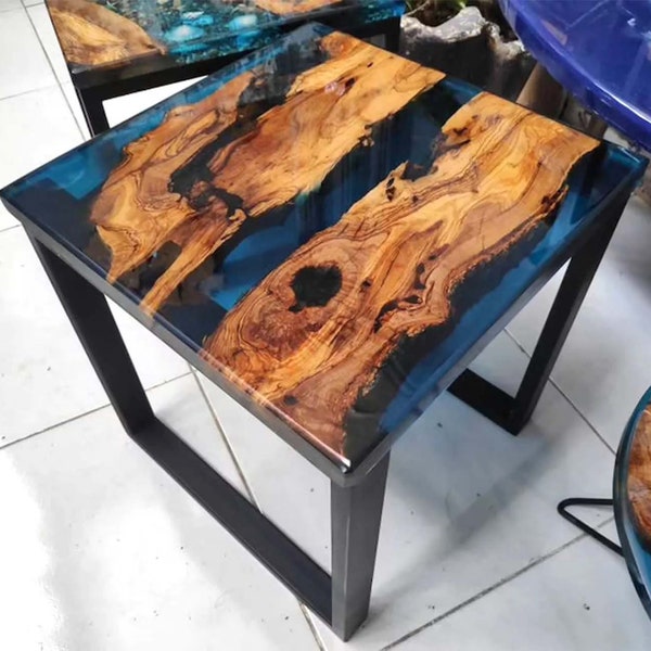Acacia Wood Coffee Table Etsy