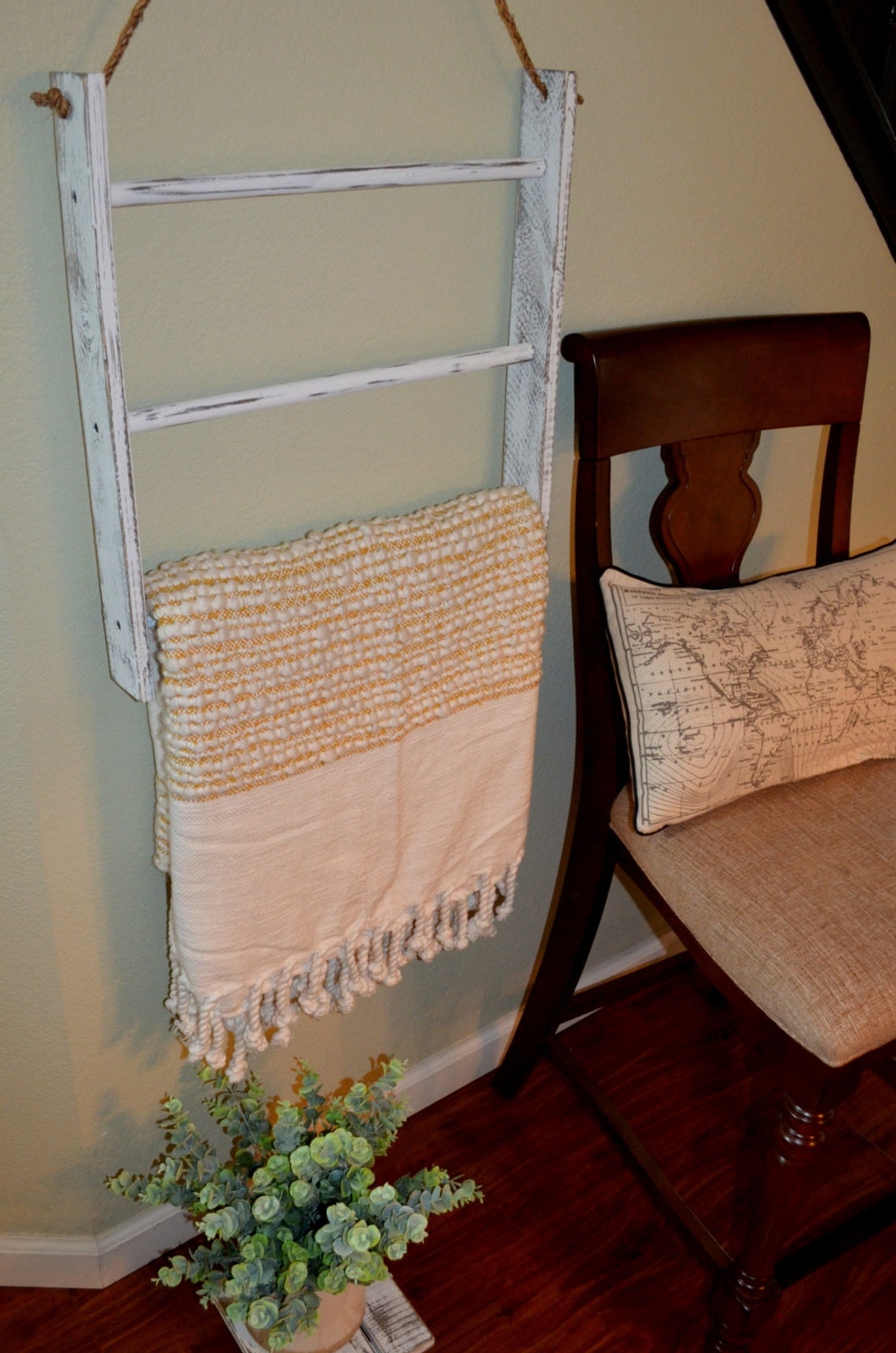 Rope Ladder Decorative Wall Hanging for Blankets Towels Quilts Etsy