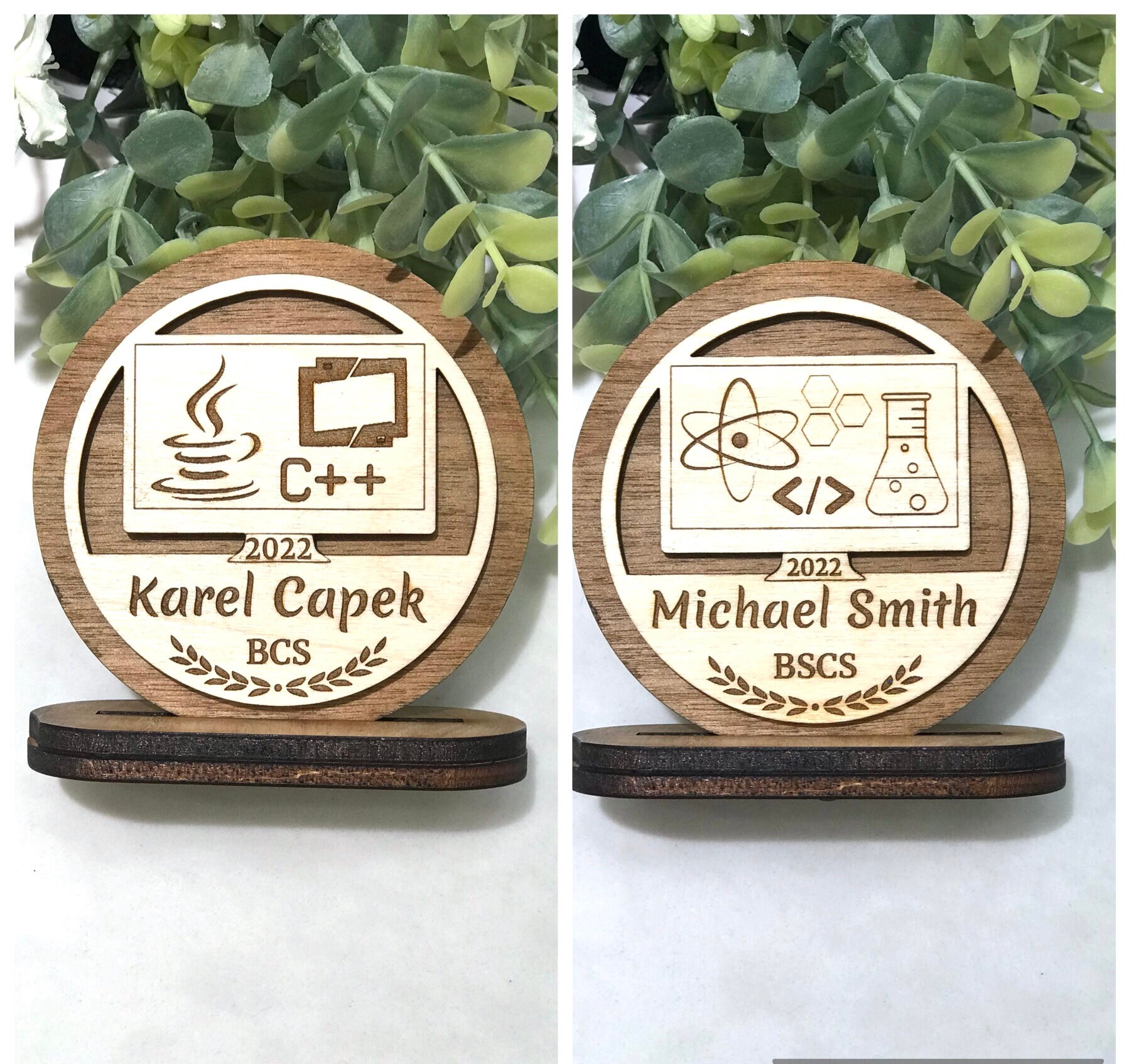 Computer Science Personalized Ornament/computer Programming Gift/ Soft ...