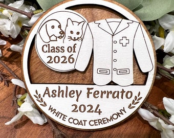 White Coat Ceremony 2025/Ornament Health Care Student/First White Coat Ceremony 2025/Doctor Veterinarian Dentist Pharmacists Ophthalmologist