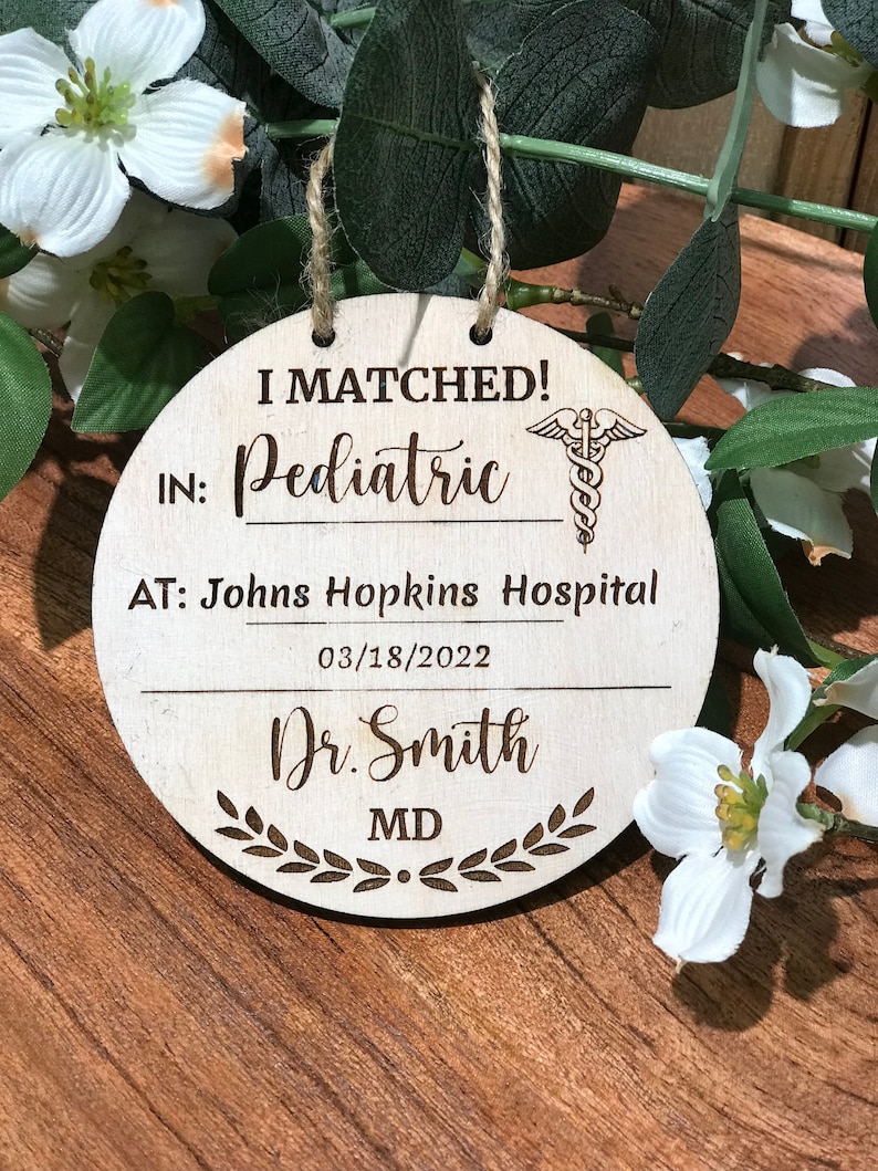 Residency Match Day 2023/ Personalized Graduating Medical Etsy