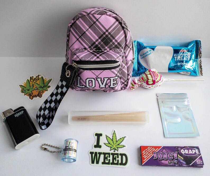 Joint Kit Stoner Gift Keychain Backpack Stoner Kit Weed Accessory Weed Kit Smokers Weed Gift