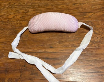 Japanese Kimono Pink Wafuku Obi Makura  Pillow Dressing Tool Accessory