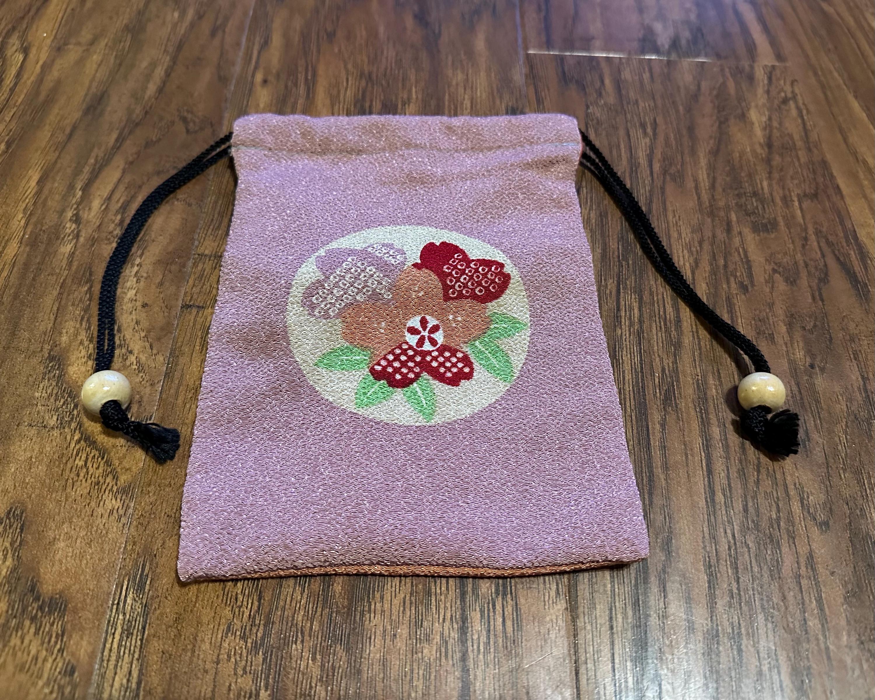 Vintage Kinchaku Bag - Etsy