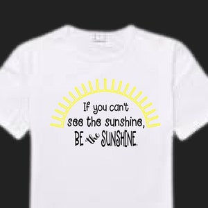 Sé el sol SVG, si no puedes ver el sol, sé el sol