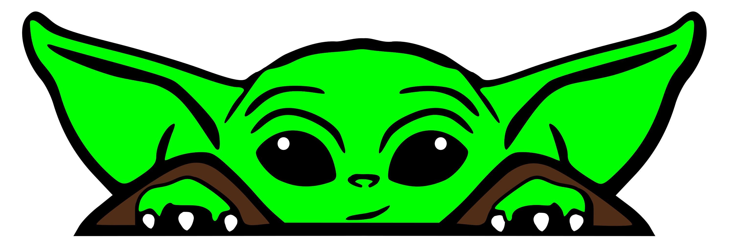 The Child Grogu Svg Baby Alien Peek A Boo Grogu Peek A Boo Etsy UK