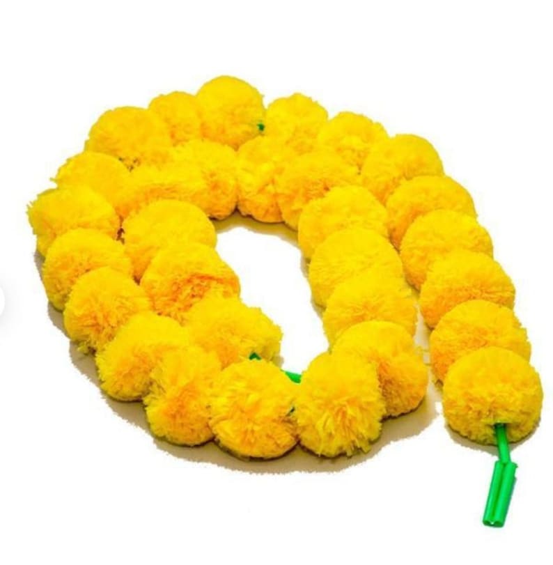 Artificial Marigold Flowers Garland Strings Decoration Diwali Etsy UK